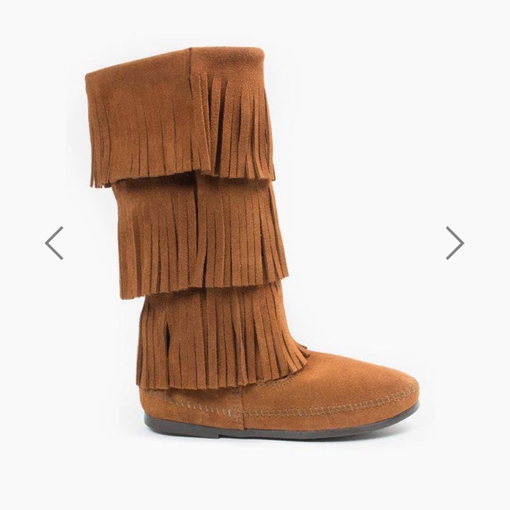 Minnetonka 3-Layer Fringe Boot